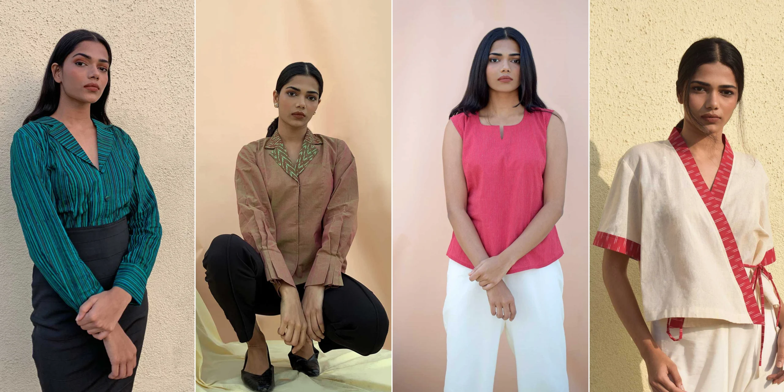 Conscious fashion smart formal tops and shirts